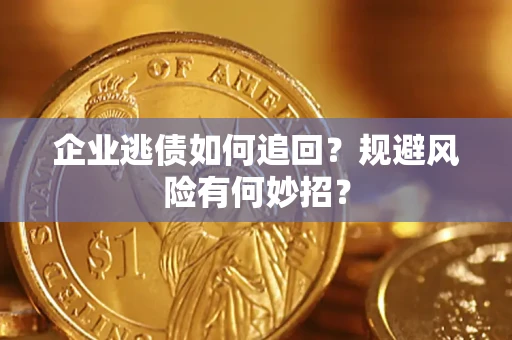 武汉企业逃债如何追回？规避风险有何妙招？