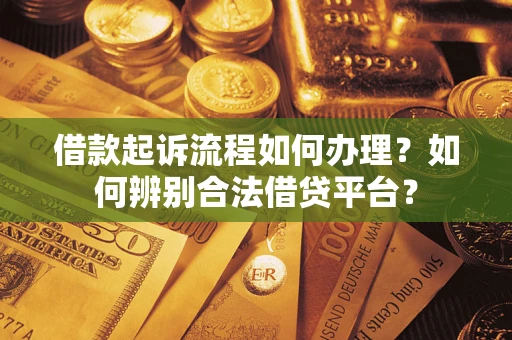 武汉借款起诉流程如何办理？如何辨别合法借贷平台？