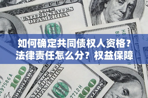 武汉如何确定共同债权人资格？法律责任怎么分？权益保障技巧揭秘！