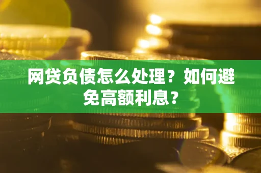 武汉网贷负债怎么处理？如何避免高额利息？