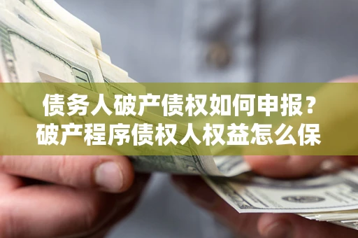 武汉债务人破产债权如何申报？破产程序债权人权益怎么保障？