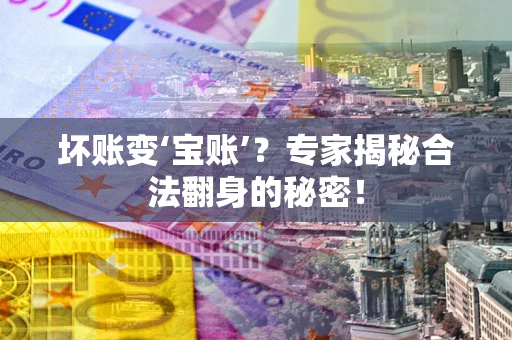 武汉坏账变‘宝账’？专家揭秘合法翻身的秘密！