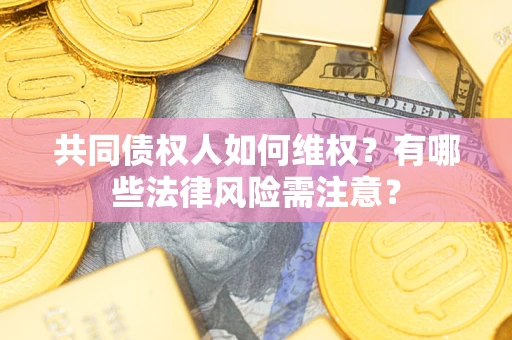 武汉共同债权人如何维权？有哪些法律风险需注意？
