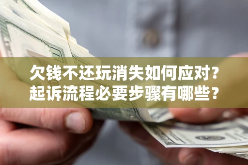 武汉欠钱不还玩消失如何应对？起诉流程必要步骤有哪些？